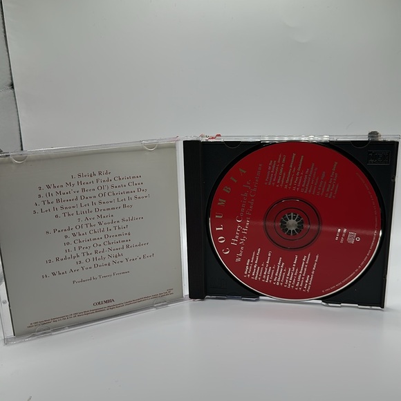Vintage 1993 Harry connick jr When my heart finds Christmas CD - Picture 3 of 6